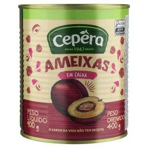 AMEIXAS EM CALDA CEPERA LATA 400G
