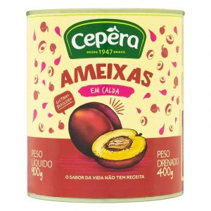 AMEIXAS EM CALDA CEPERA LATA 400G