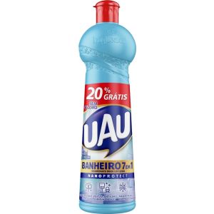 DESINFETANTE UAU BANHEIRO 7X1 SQUEEZE 20% MAIS BARATO 500ML