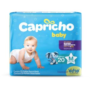 FRALDA CAPRICHO JUMBINHO M C/20