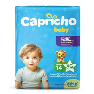 FRALDA CAPRICHO JUMBINHO EG C/14