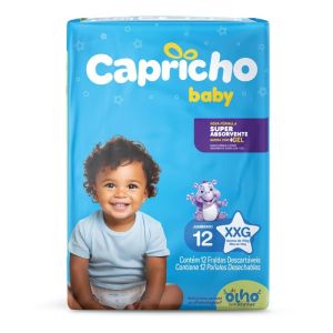 FRALDA CAPRICHO JUMBINHO XXG C/12