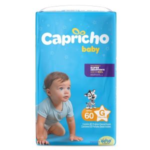 FRALDA CAPRICHO HIPER G C/60