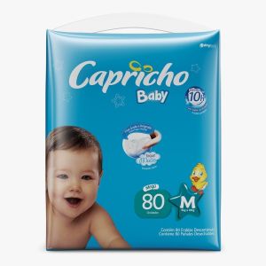 FRALDA CAPRICHO MEGA M C/80