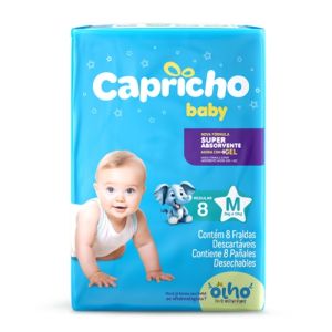 FRALDA CAPRICHO MEGA M C80
