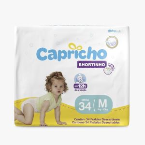FRALDA CAPRICHO ROUPINHA MEGA M C/34