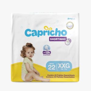 FRALDA CAPRICHO ROUPINHA MEGA XXG C/22