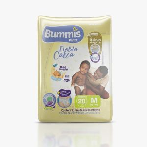 FRALDA BUMMIS ROUPINHA JUMBINHO M C/20