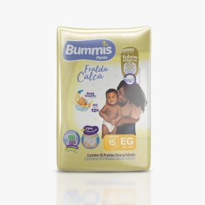 FRALDA BUMMIS ROUPINHA JUMBINHO EG C/15