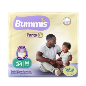 FRALDA BUMMIS ROUPINHA MEGA M C34