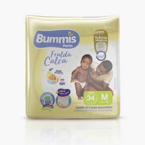 FRALDA BUMMIS ROUPINHA MEGA M C/34
