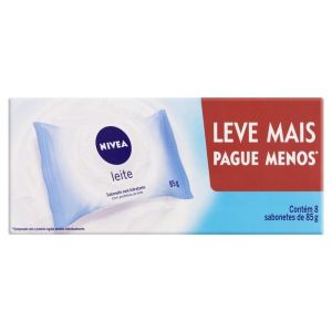 SABONETE BARRA PROTEINA DO LEITE LEVE MAIS PAGUE MENOS 8X85G