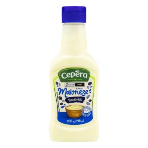 MAIONESE TRADICIONAL CEPERA SQUEEZE 200G