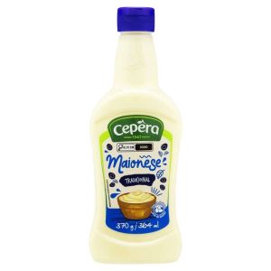 MAIONESE TRADICIONAL CEPERA SQUEEZE 370G