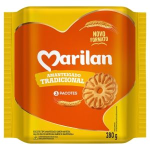 BISCOITO MARILAN AMANTEIGADO TRADICIONAL 280G