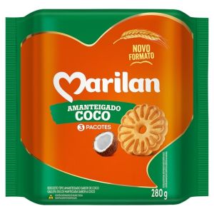 BISCOITO MARILAN AMANTEIGADO COCO 280G