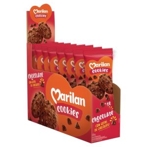 BISCOITO MARILAN COOKIE CHOCOLATE DISPLAY 8X40G