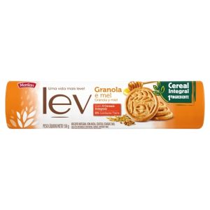 BISCOITO LEV GRANOLA E MEL 150G