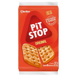BISCOITO PIT STOP ORIGINAL 137G