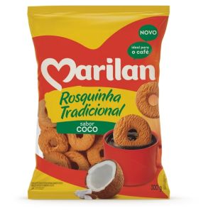BISCOITO MARILAN ROSQUINHA TRADICIONAL COCO 300G