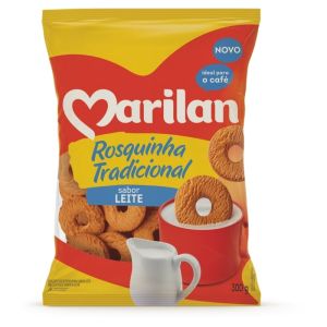 BISCOITO MARILAN ROSQUINHA TRADICIONAL LEITE 300G