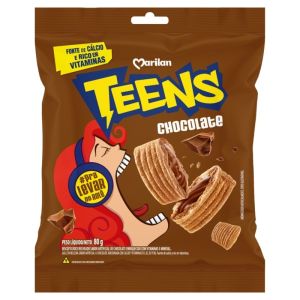 BISCOITO TEENS SNACK CHOCOLATE 80G