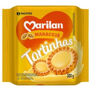 BISCOITO MARILAN TORTINHA MARACUJA 300G