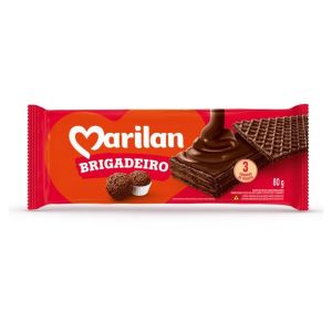 BISCOITO MARILAN WAFER BRIGADEIRO 80G