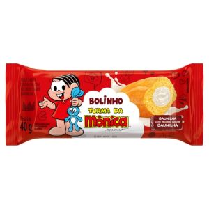 BOLINHO TURMA DA MONICA CASA SUICA BAUNILHA RECHEADO BAUNILHA DISPLAY 20X40