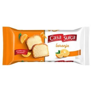 BOLO CASA SUICA CAFE DA MANHA LARANJA 250G