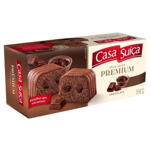 BOLO CASA SUICA CLASSICO CHOCOLATE 370G