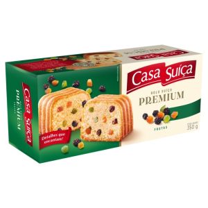 BOLO CASA SUICA CLASSICO FRUTAS 350G