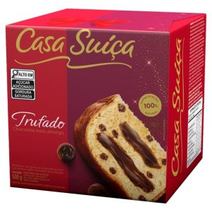 PANETTONE CASA SUICA RECHEADO TRUFADO 500G