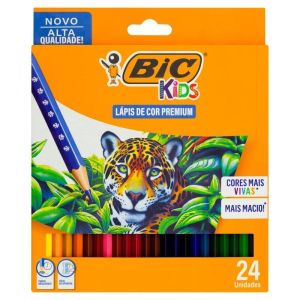 LAPIS DE COR PREMIUM COM 24 UNIDADES