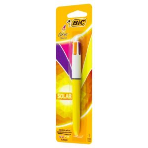 CANETA 4 CORES YELLOW FASHION SM C/1