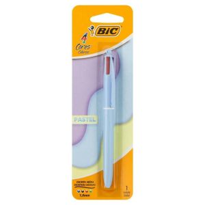 CANETA 4 CORES PASTEL SM C/1