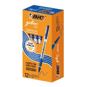 CANETA GEL GELOCITY STIC AZUL/VERMELHA/PRETA SM/3