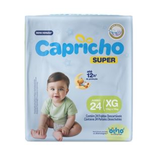 FRALDA CAPRICHO SUPER JUMBO XG C24