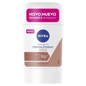 ANTITRANSPIRANTE EM BARRA 96H NIVEA DERMA PROTECT CLINICAL 58G