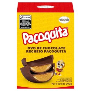 OVO PASCOA RECHEADO PACOQUITA 300G