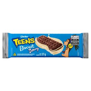 BISCOITO TEENS BISCUIT RECHEADO BAUNY 37G