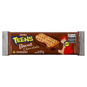 BISCOITO TEENS BISCUIT RECHEADO CHOC 37G