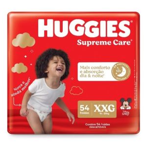 FRALDA HUGGIES SUPREM HIPRZINHA XXG C/54