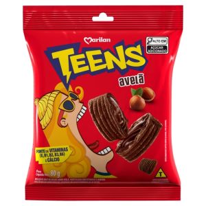 BISCOITO TEENS SNACK AVELA 80G