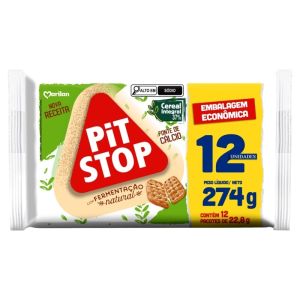 BISCOITO PIT STOP INTEGRAL 274G