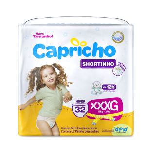 FRALDA CAPRICHO ROUPINHA HIPER XXXG C32