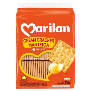 BISCOITO MARILAN CRACKER MANTEIGA 300G