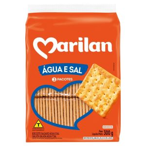BISCOITO MARILAN CRACKER AGUA E SAL 300G