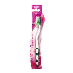 ESCOVA DE DENTE ADULTO FLOWER MACIA C/1
