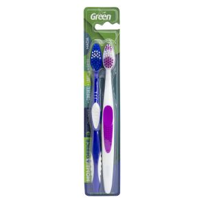 ESCOVA DE DENTE ADULTO HOME E OFFICE MACIA C/2